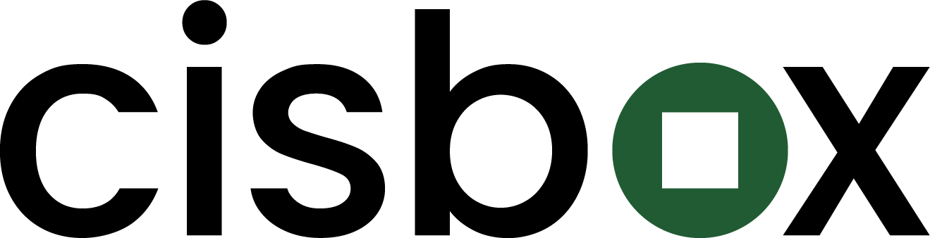 cisbox Logo_grün_schwarz